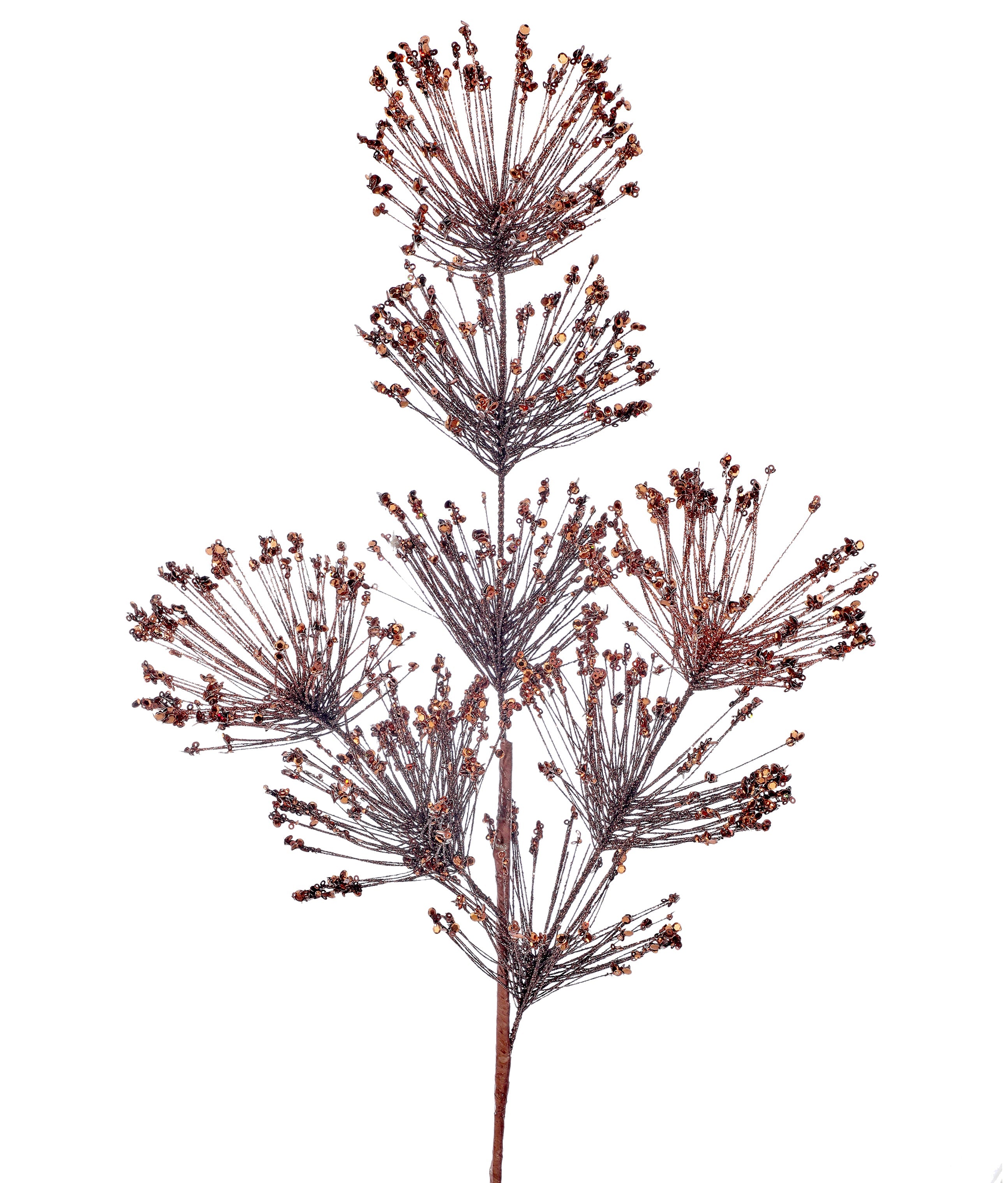 Rama de pino navideño decorativa verde y marrón - Vilá Decoración - Muebles y decoración en Medellín y Colombia