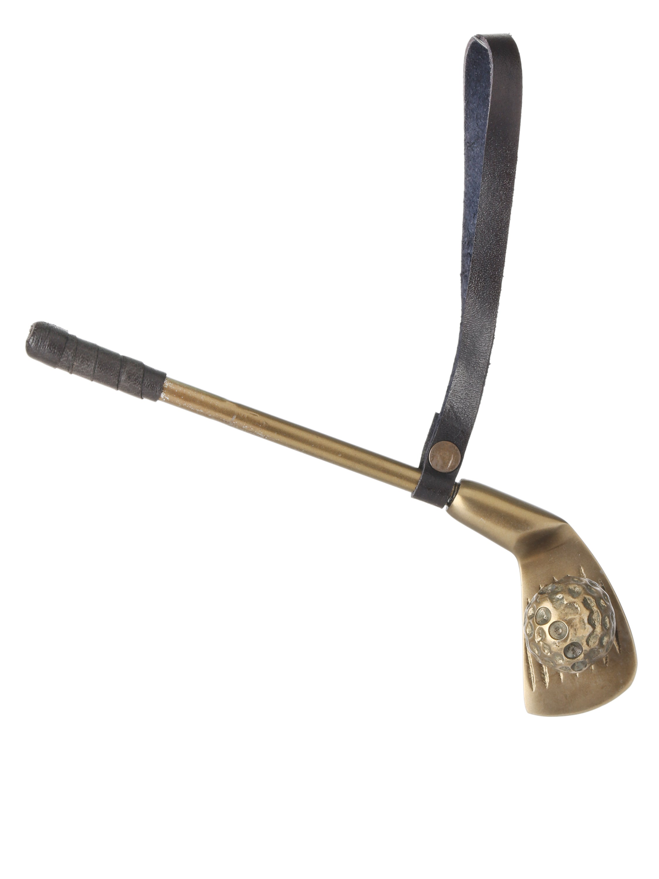 Palo de golf decorativo dorado para interiores - Vilá Decoración - Muebles y decoración en Medellín y Colombia