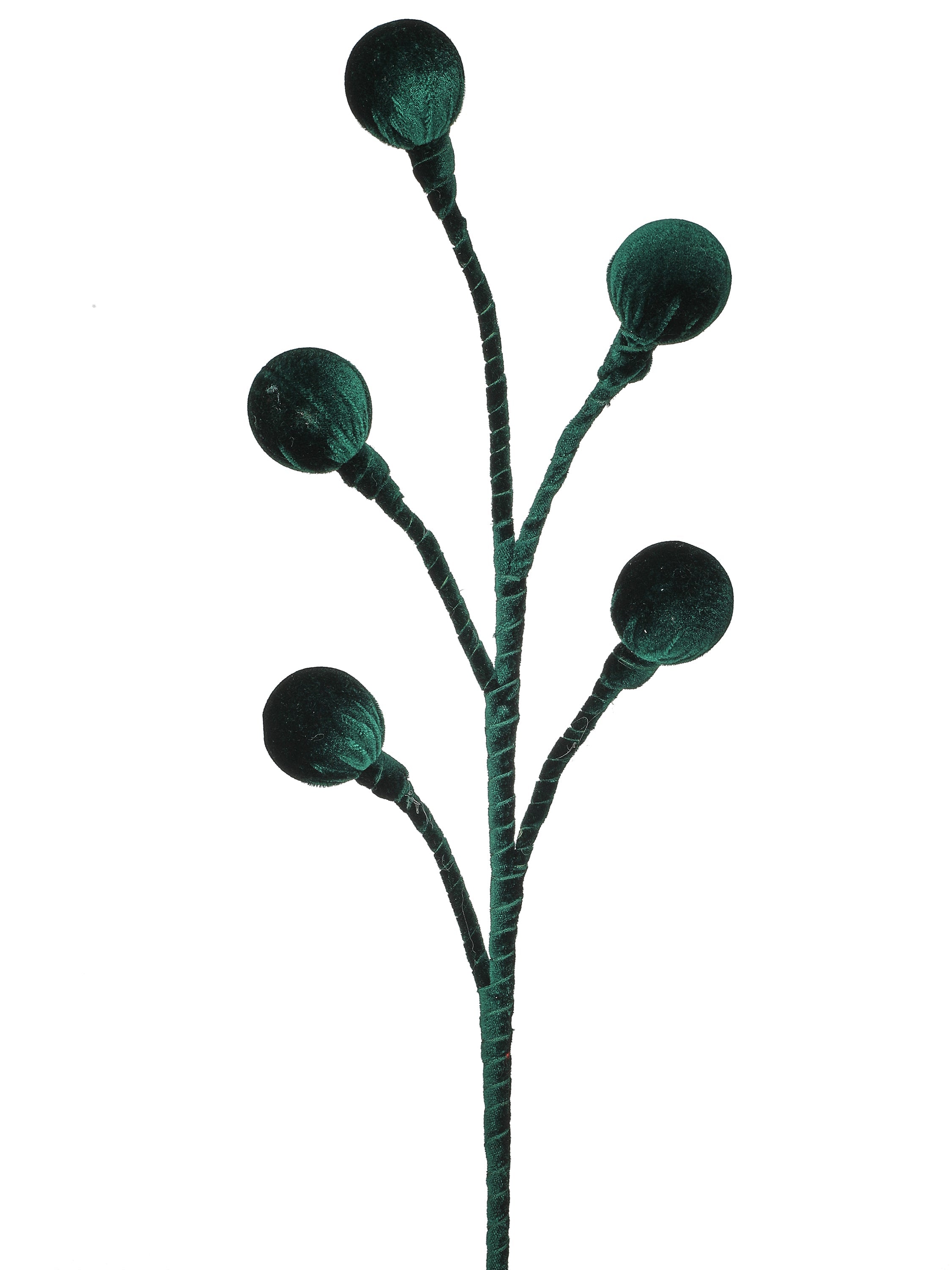 Rama decorativa navideña con bolas verdes - Vilá Decoración - Muebles y decoración en Medellín y Colombia