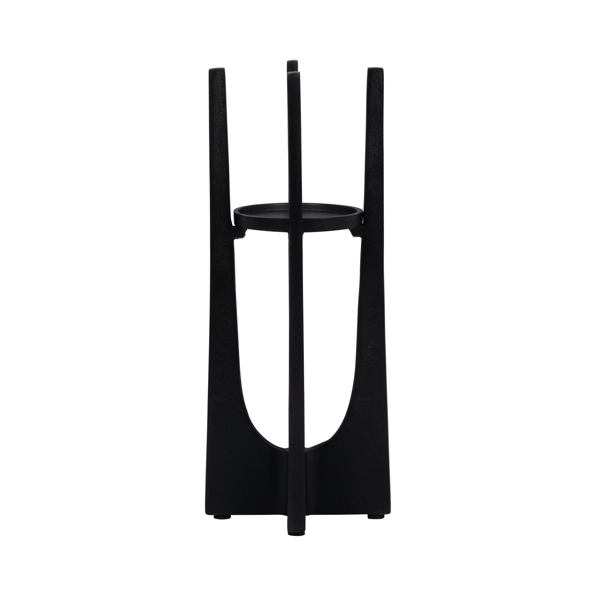 Candelabro pequeño negro para velas - Vilá Decoración - Muebles y decoración en Medellín y Colombia