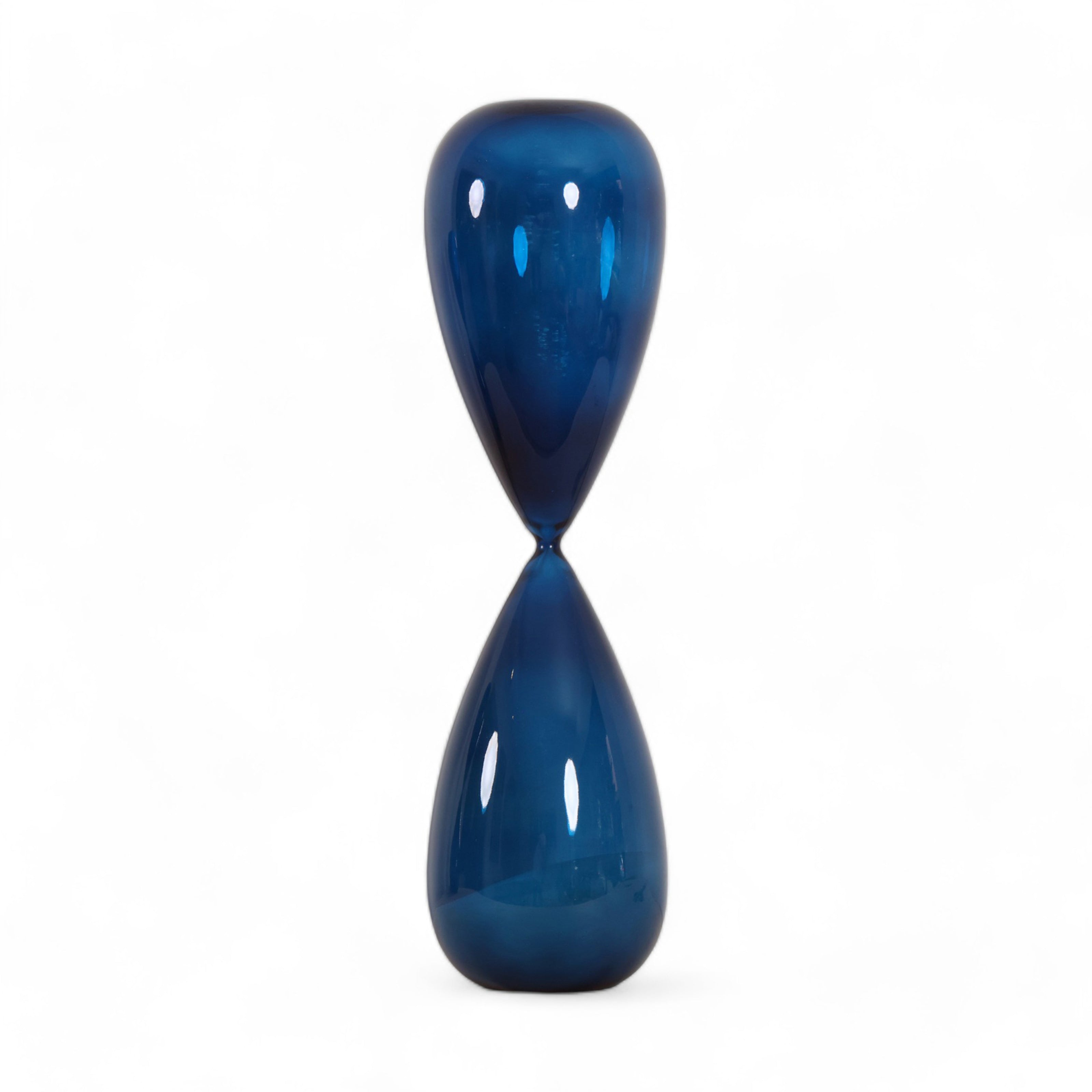 Reloj de arena decorativo azul para hogar - Vilá Decoración - Muebles y decoración en Medellín y Colombia