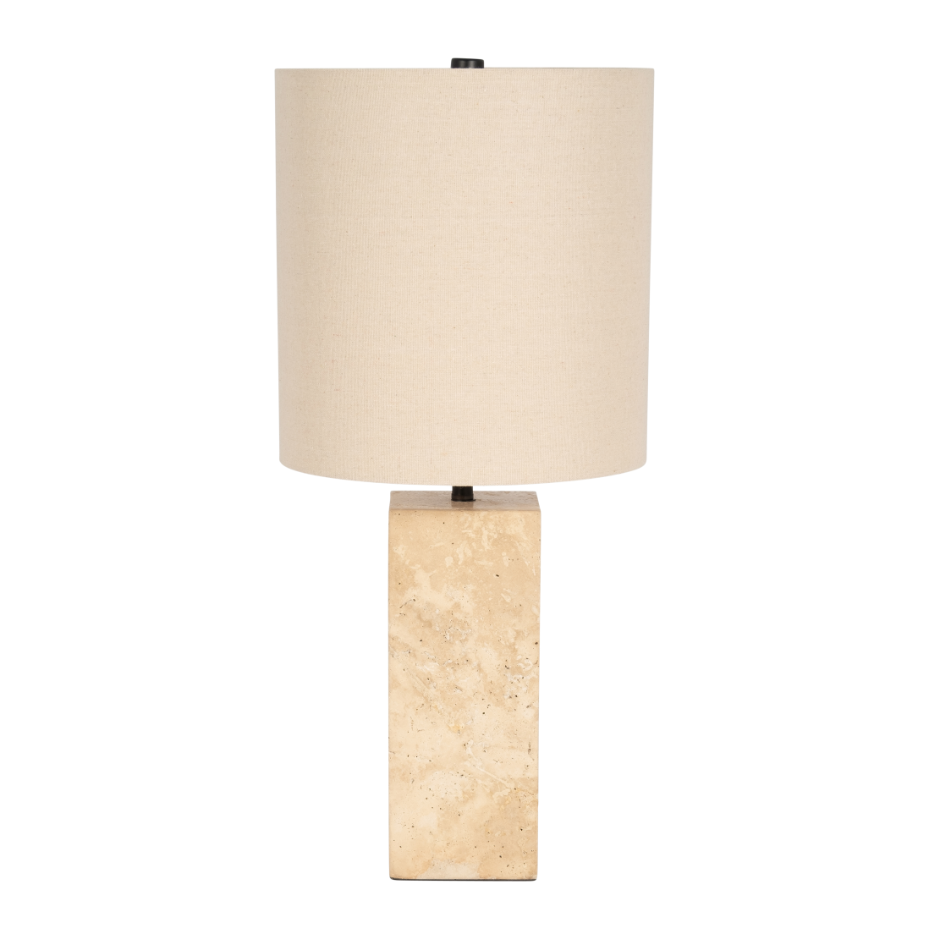 Lámpara decorativa beige para ambiente cálido - Vilá Decoración - Muebles y decoración en Medellín y Colombia