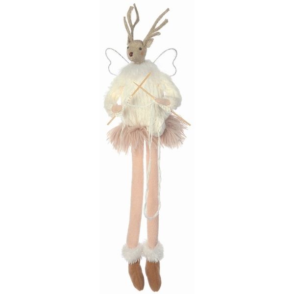 Alce decorativo pastel para decoración festiva - Vilá Decoración - Muebles y decoración en Medellín y Colombia