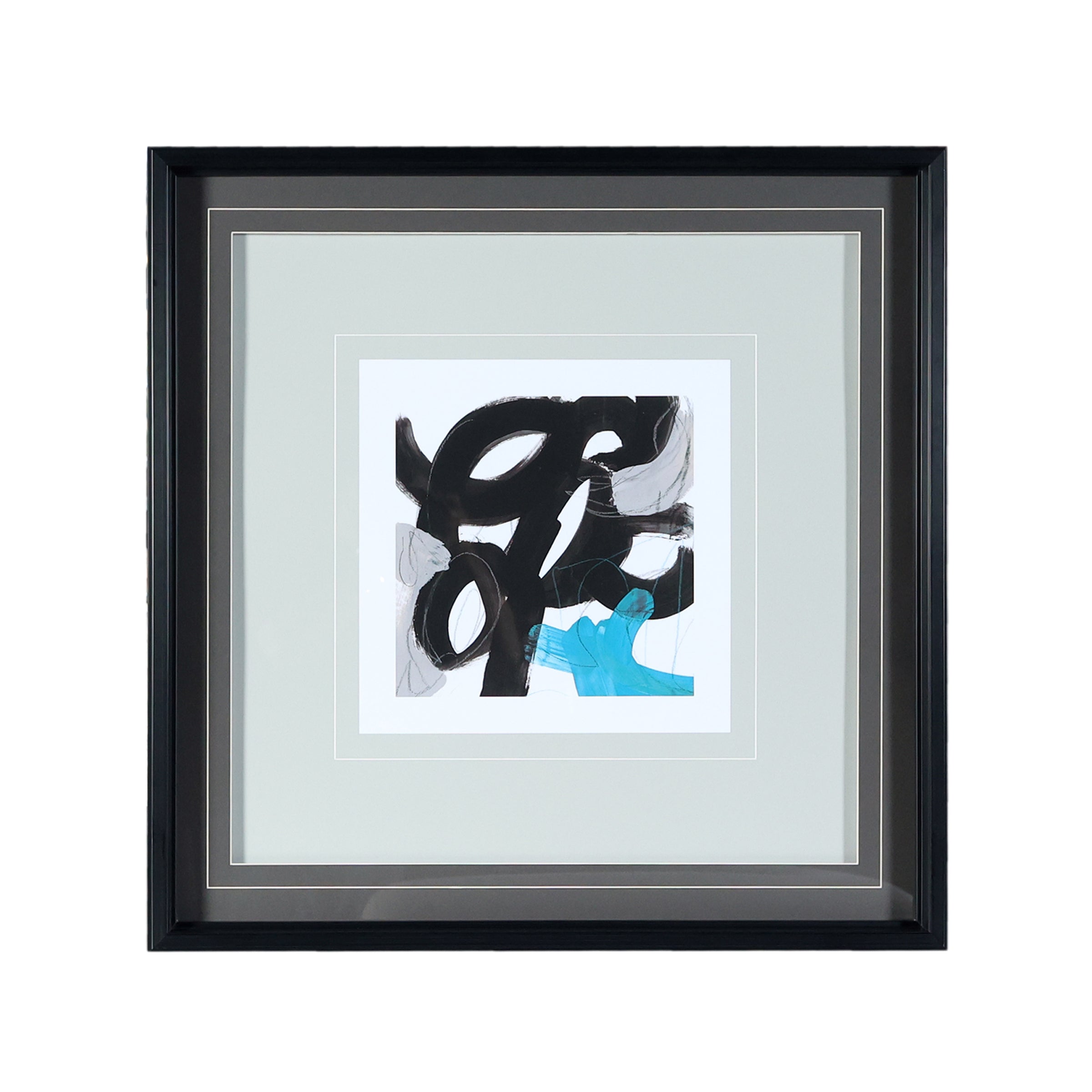 Cuadro decorativo rectangular negro con vidrio - Vilá Decoración - Muebles y decoración en Medellín y Colombia