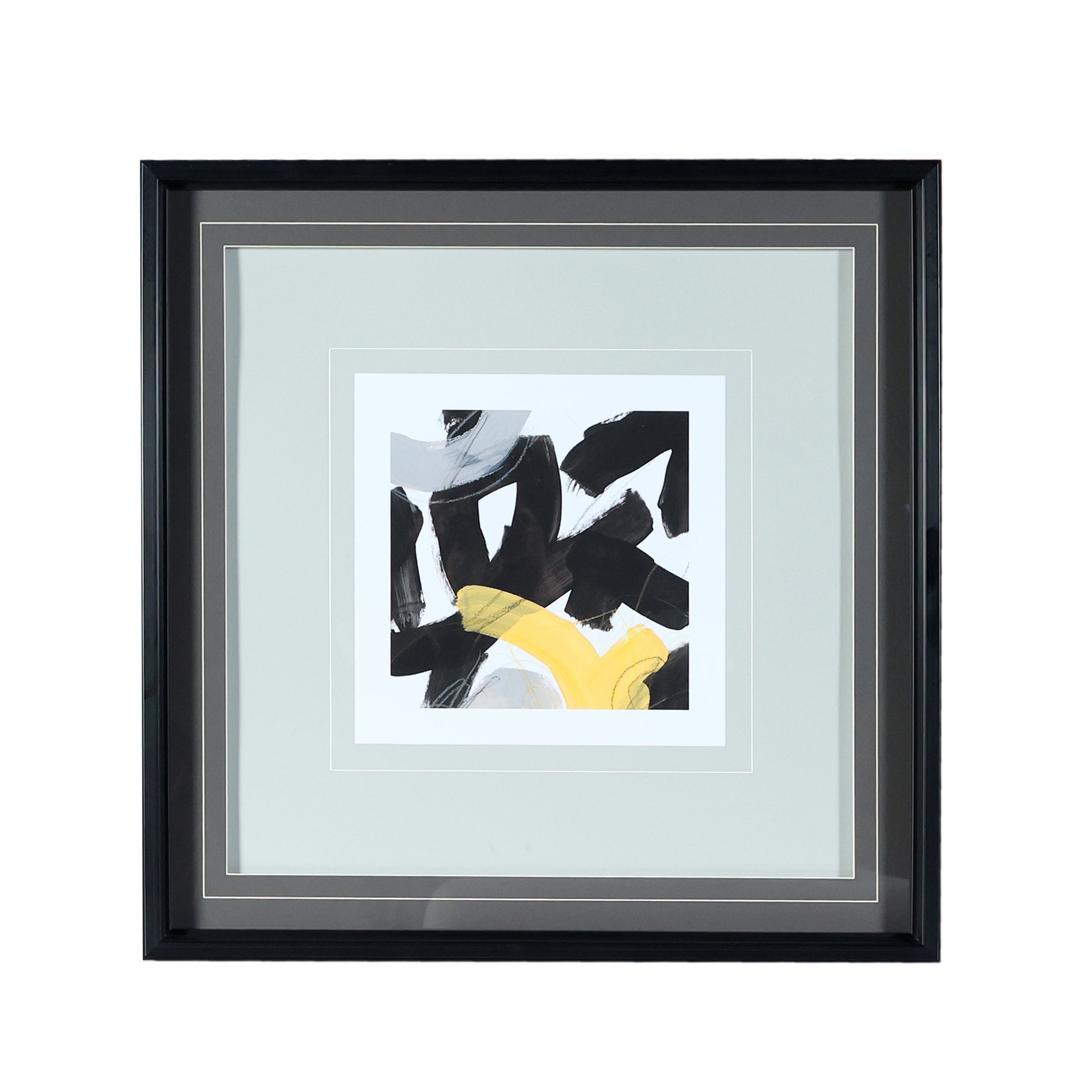 Cuadro decorativo mediano negro con vidrio - Vilá Decoración - Muebles y decoración en Medellín y Colombia