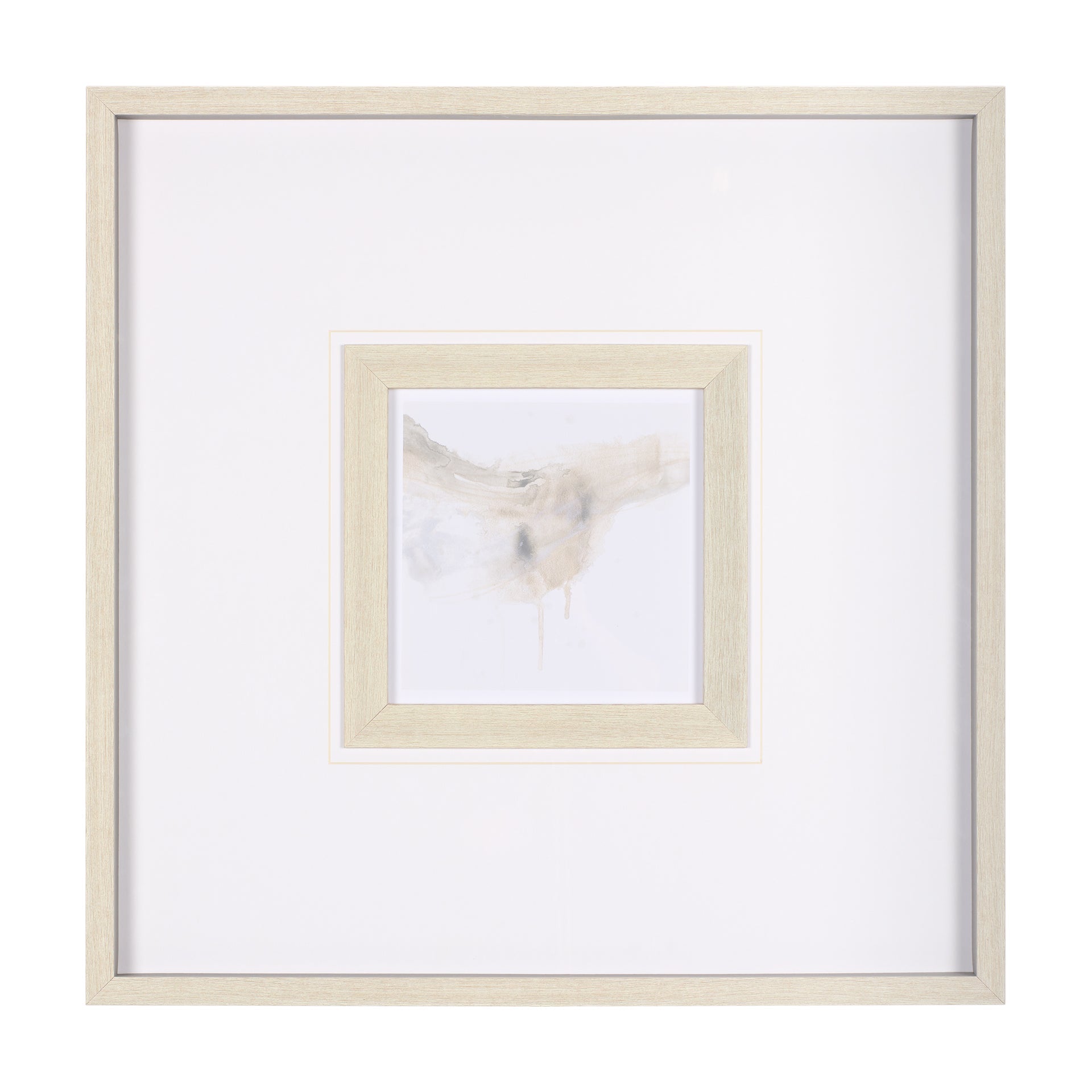 Cuadro de Vilá Decoración con impresión de arte enmarcada y texturizada embellecida a mano, bajo vidrio, con marco de poliresina.