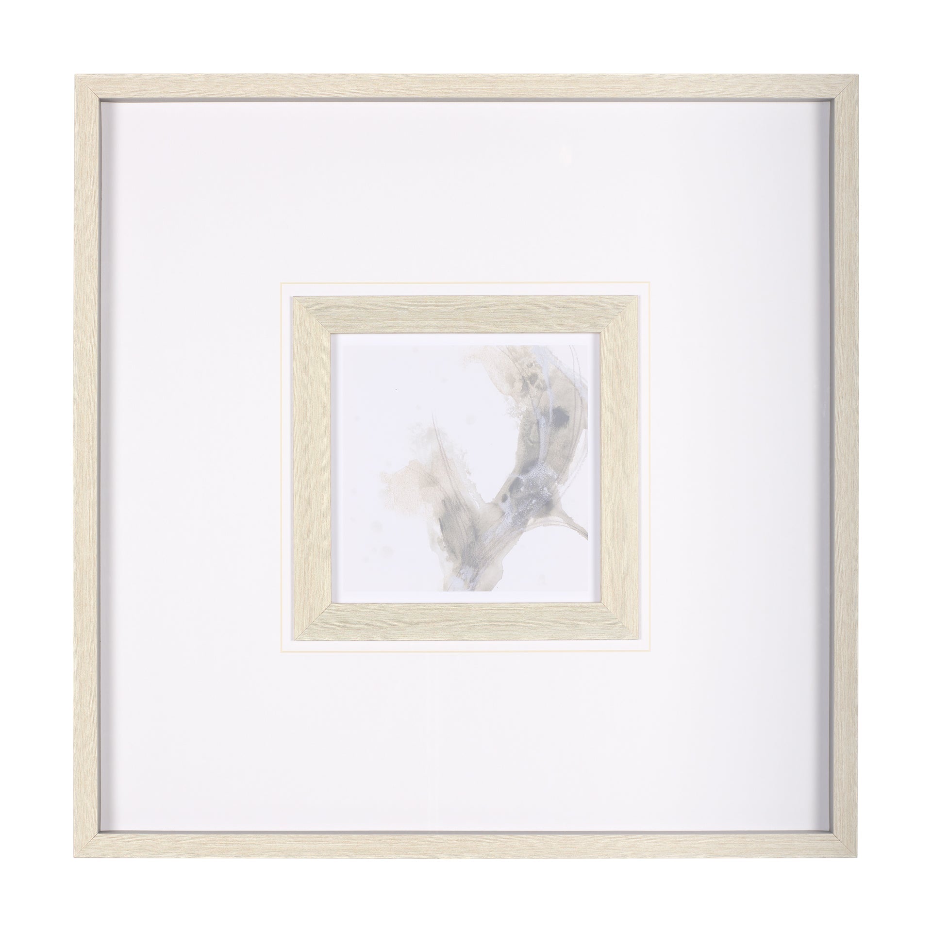 Cuadro de Vilá Decoración con impresión de arte enmarcada y texturizada embellecida a mano, bajo vidrio, con marco de poliresina.