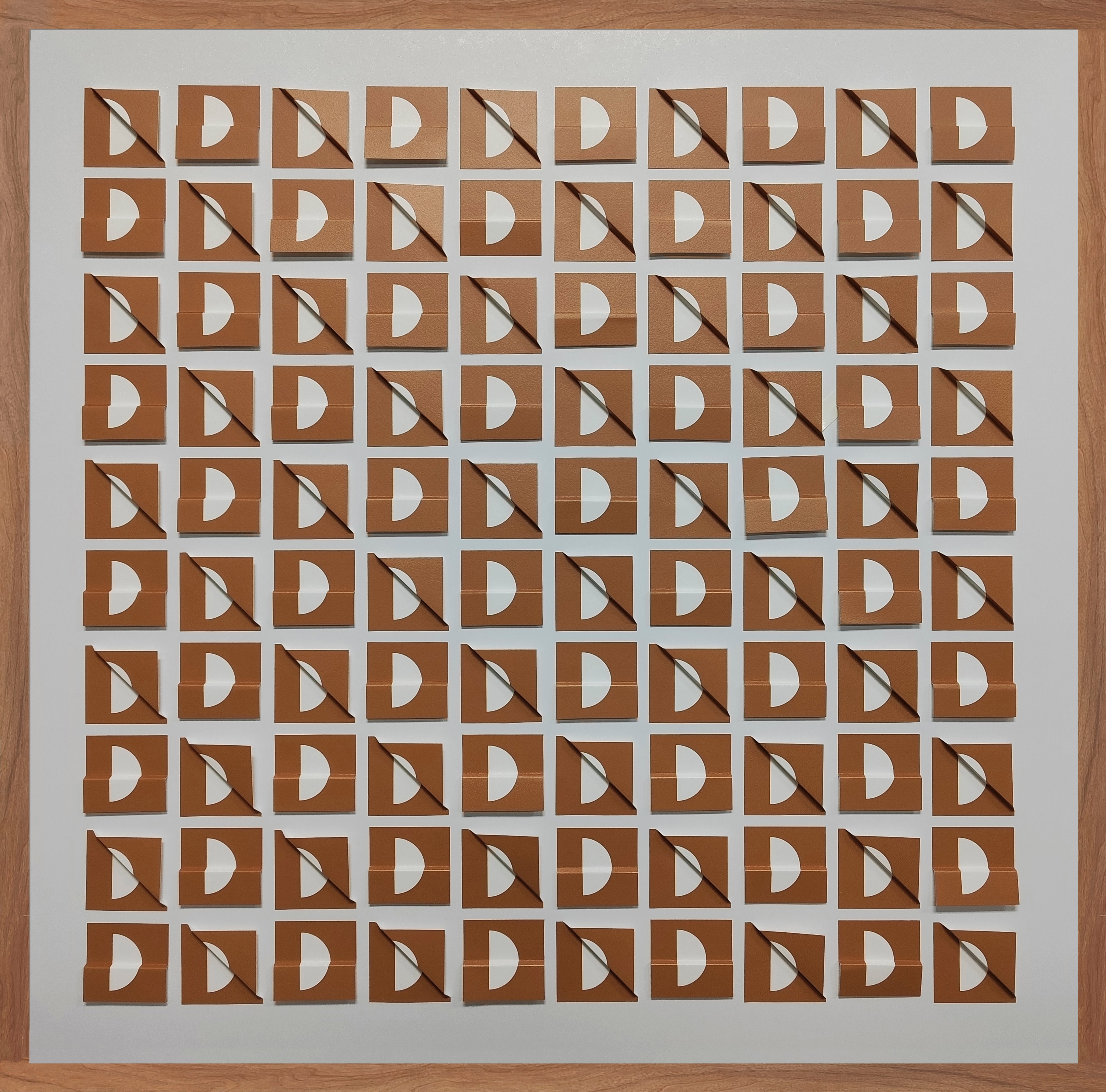 Cuadro decorativo marrón y blanco para pared - Vilá Decoración - Muebles y decoración en Medellín y Colombia