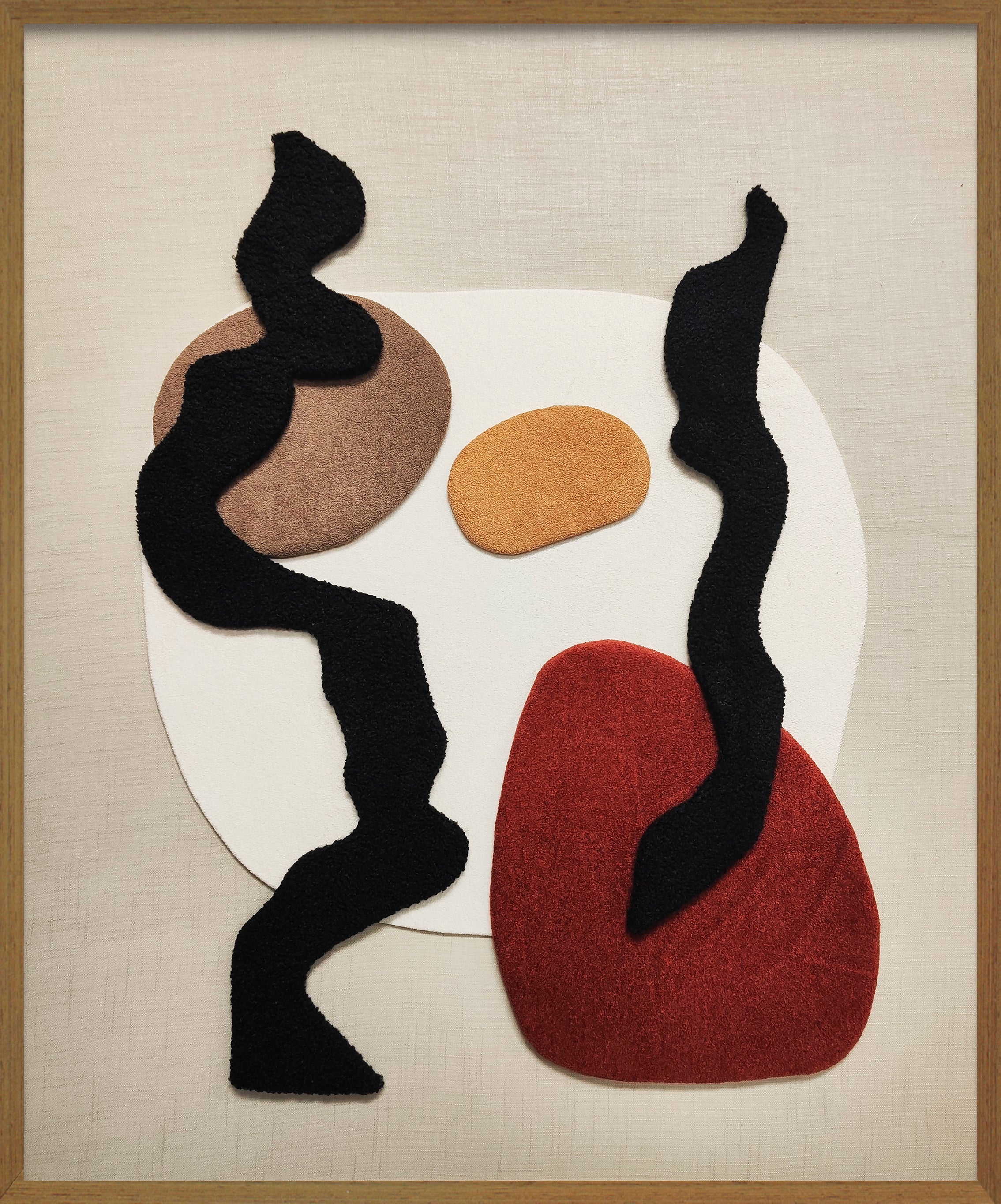 Cuadro decorativo mediano tonos neutros - Vilá Decoración - Muebles y decoración en Medellín y Colombia