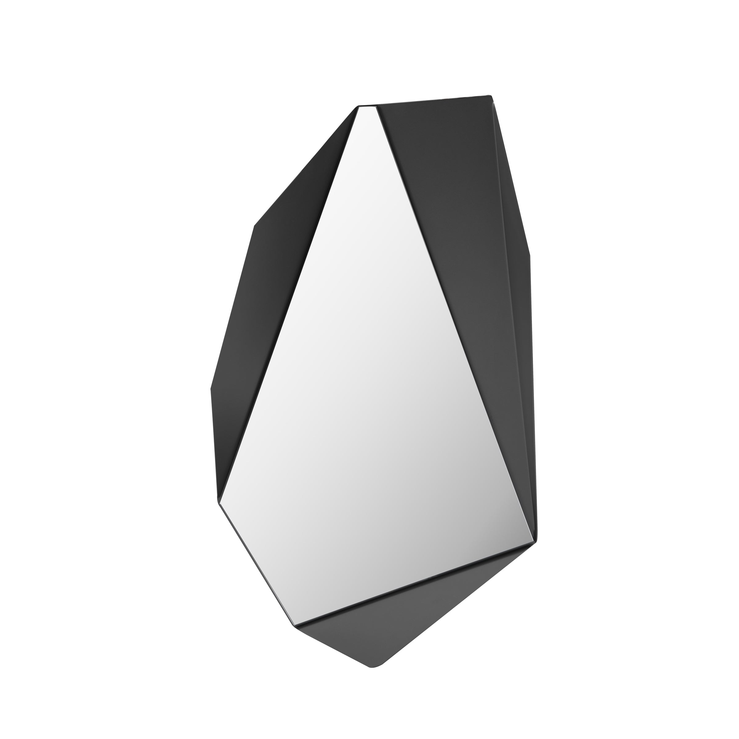 Espejo geométrico plateado mediano para pared - Vilá Decoración - Muebles y decoración en Medellín y Colombia