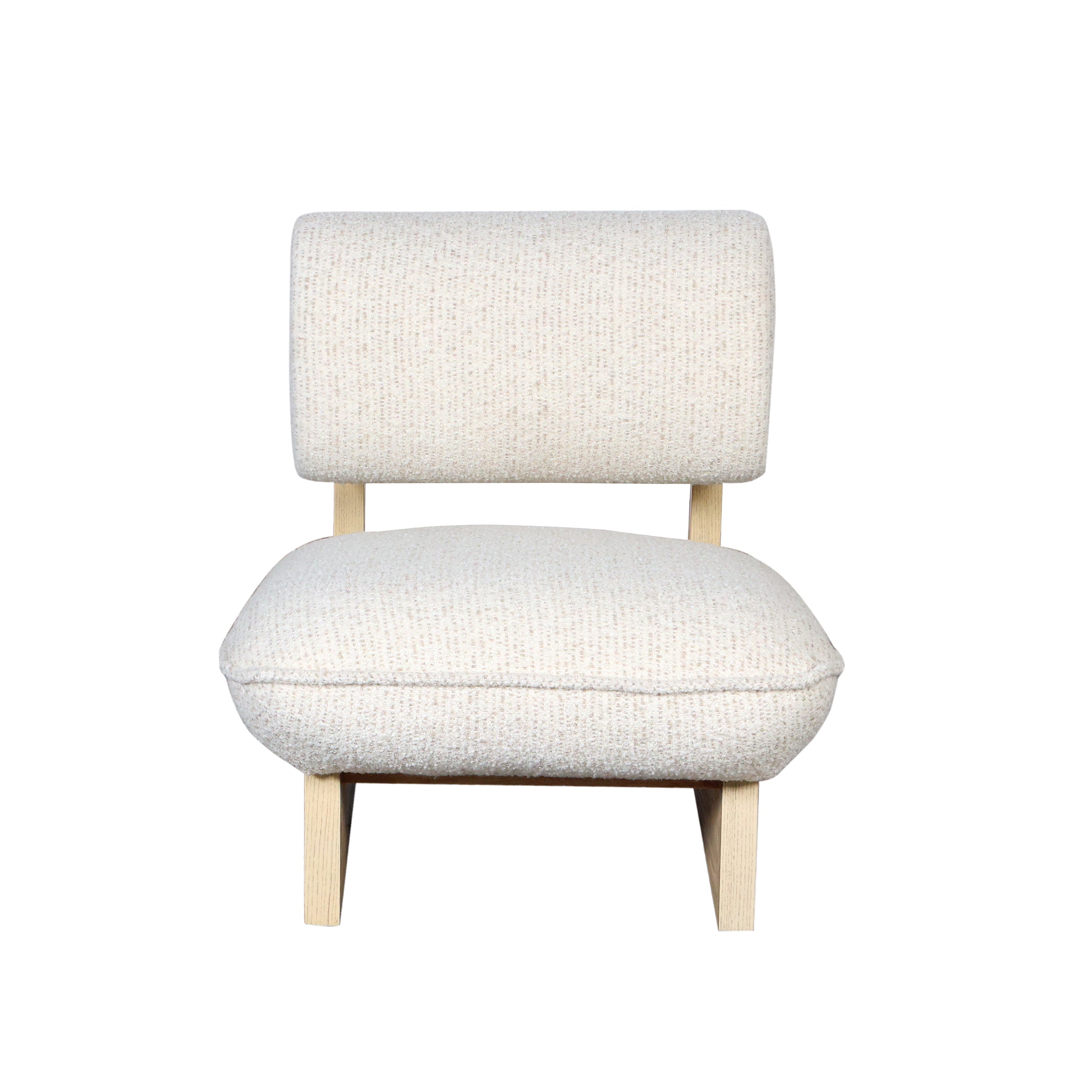 Silla moderna beige con asiento acolchado - Vilá Decoración - Muebles y decoración en Medellín y Colombia