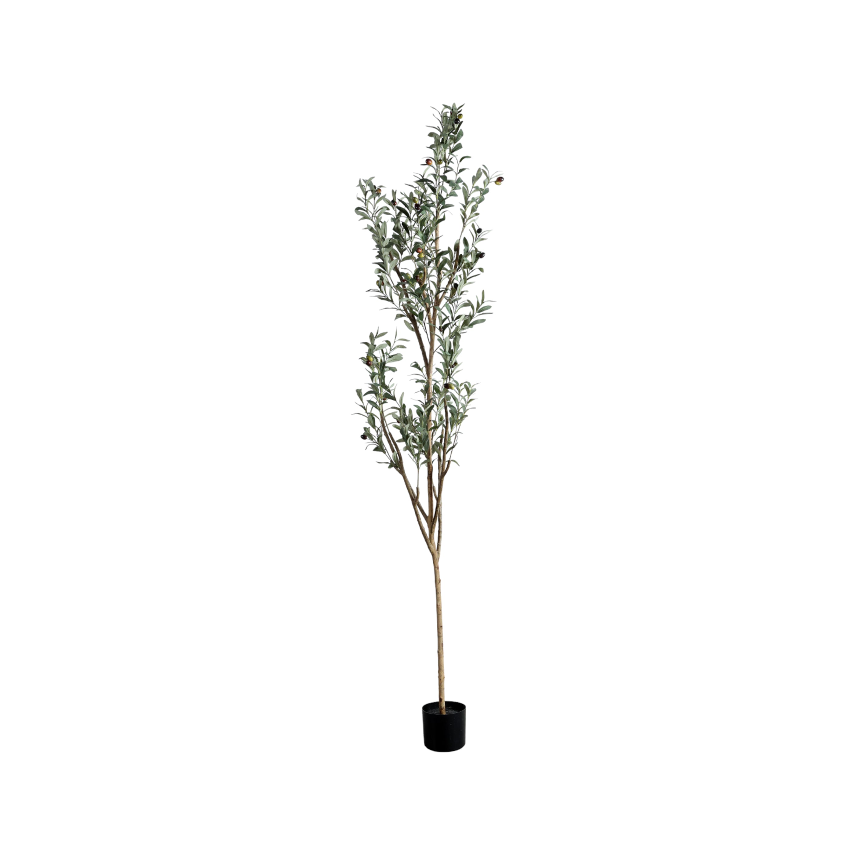 Árbol decorativo de olivo verde 2,13 m para interiores - Vilá Decoración - Muebles y decoración en Medellín y Colombia