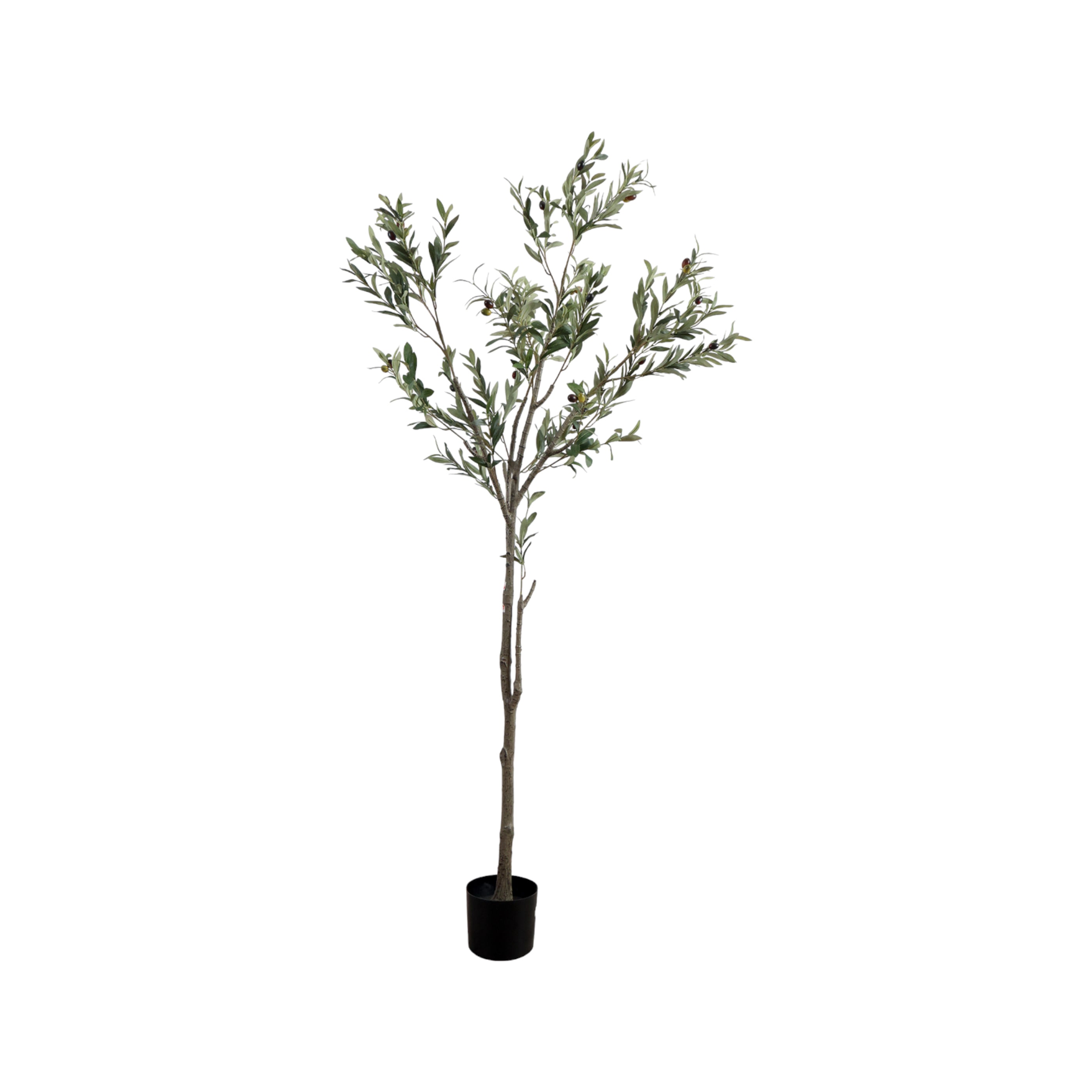 Árbol artificial de olivo 1,95 m para interior negro - Vilá Decoración - Muebles y decoración en Medellín y Colombia