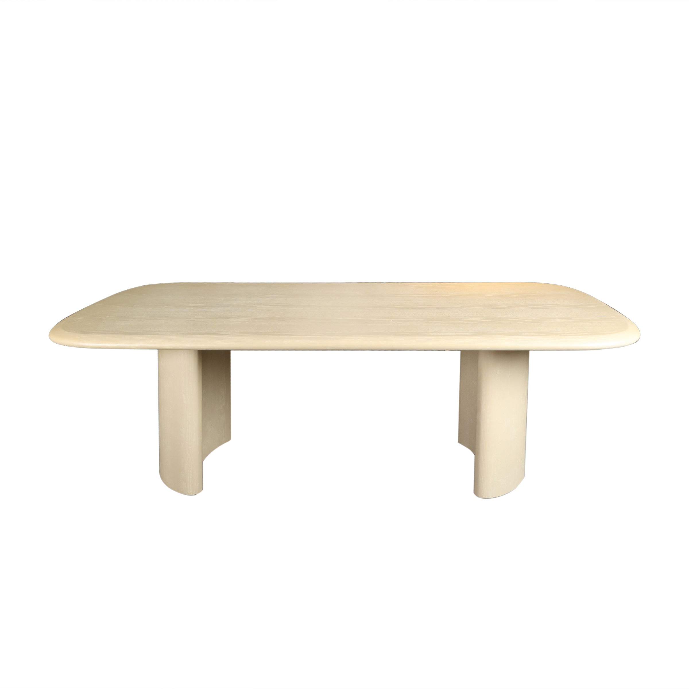 Mesa comedor rectangular madera clara moderna - Vilá Decoración - Muebles y decoración en Medellín y Colombia