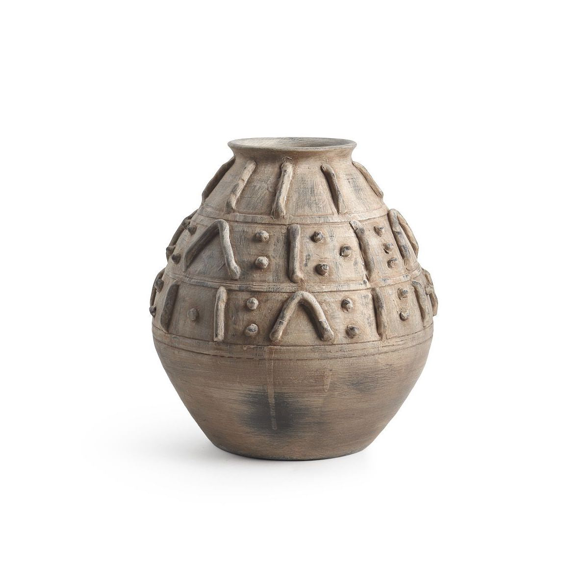 Matero ovalado terracota rústico para plantas - Vilá Decoración - Muebles y decoración en Medellín y Colombia