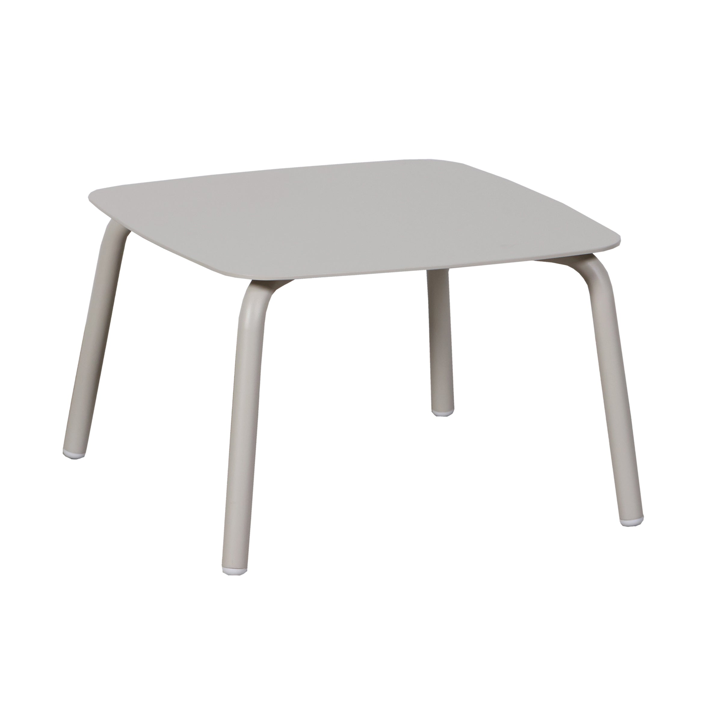 Mesa exterior cuadrada gris para patio y terraza - Vilá Decoración - Muebles y decoración en Medellín y Colombia