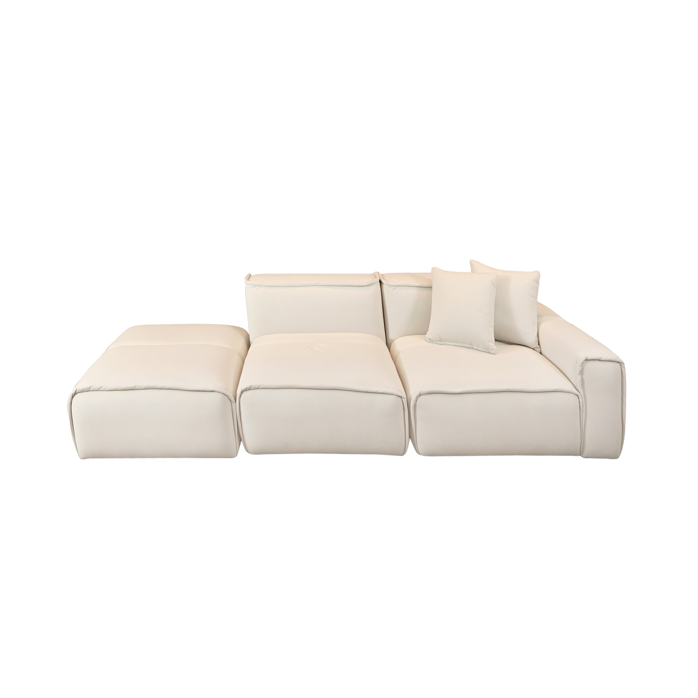 Sofá modular Atlas blanco para sala - Vilá Decoración - Muebles y decoración en Medellín y Colombia