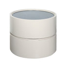 Mesa auxiliar Avalon con tapa de vidrio oscuro - Vilá Decoración - Muebles y decoración en Medellín y Colombia