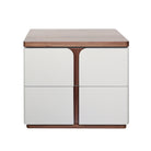 Mesita de noche Sienna bicolor para dormitorio - Vilá Decoración - Muebles y decoración en Medellín y Colombia