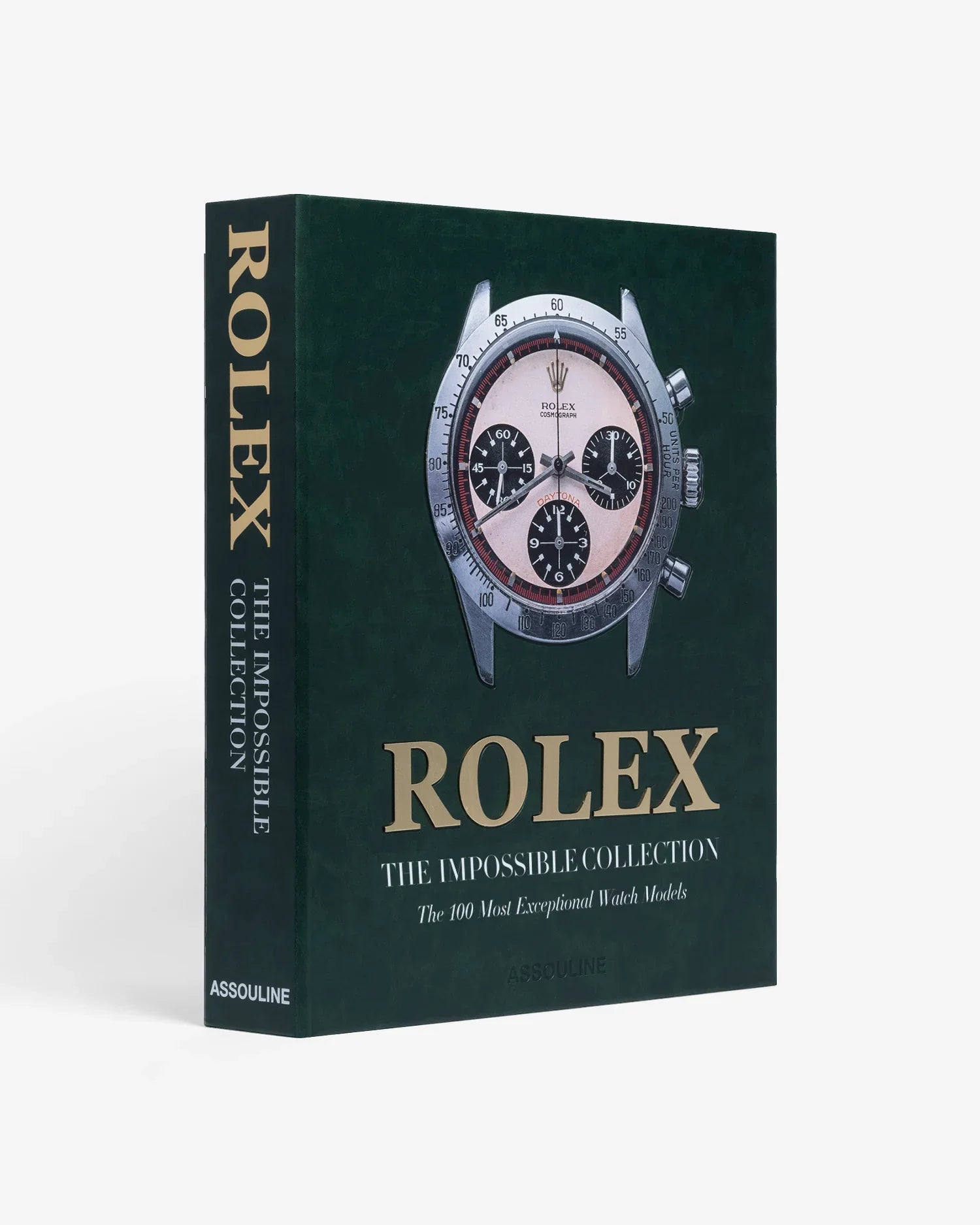 Libro coleccionista Rolex verde y dorado - Vilá Decoración - Muebles y decoración en Medellín y Colombia