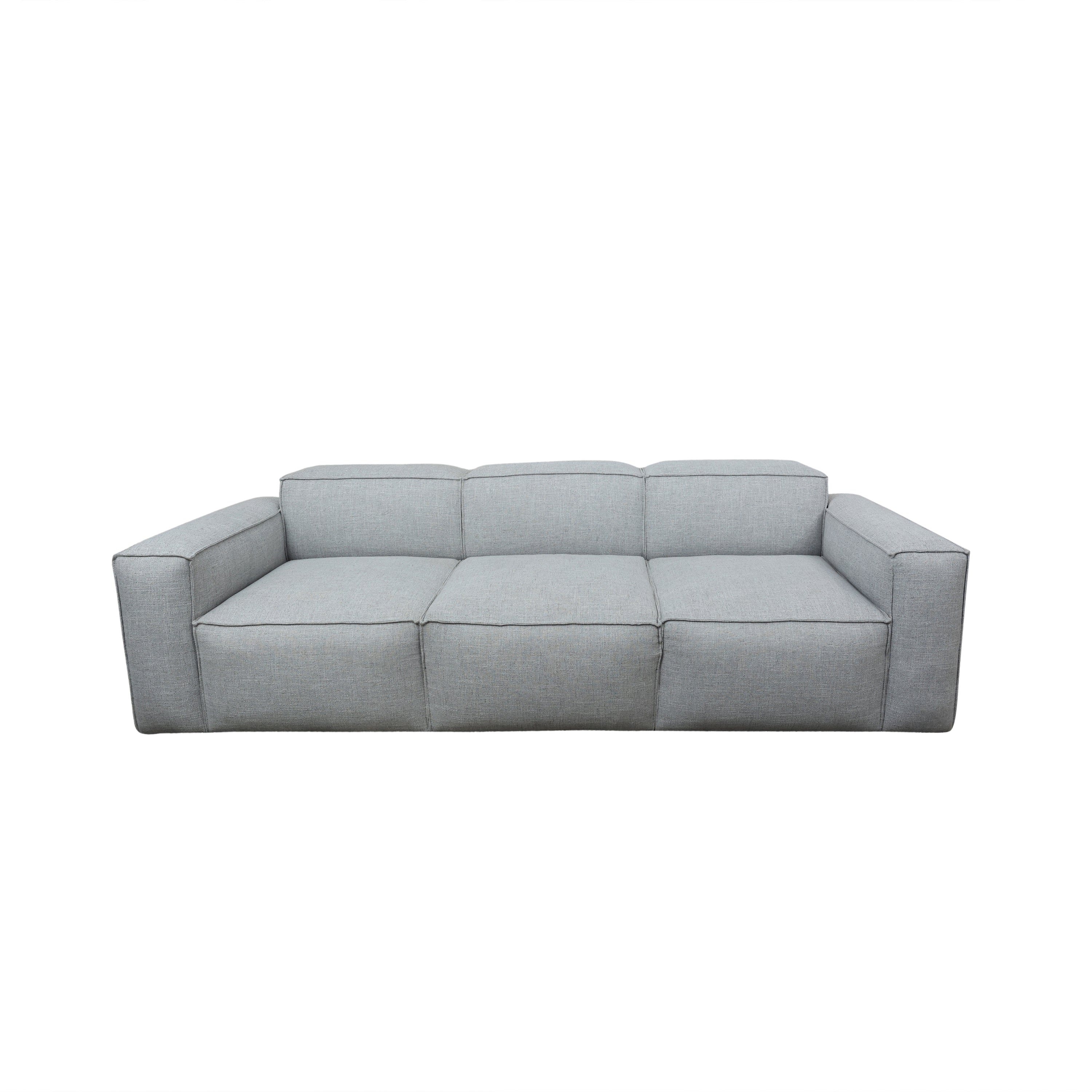 Sofá modular gris claro Fullham Max para sala - Vilá Decoración - Muebles y decoración en Medellín y Colombia