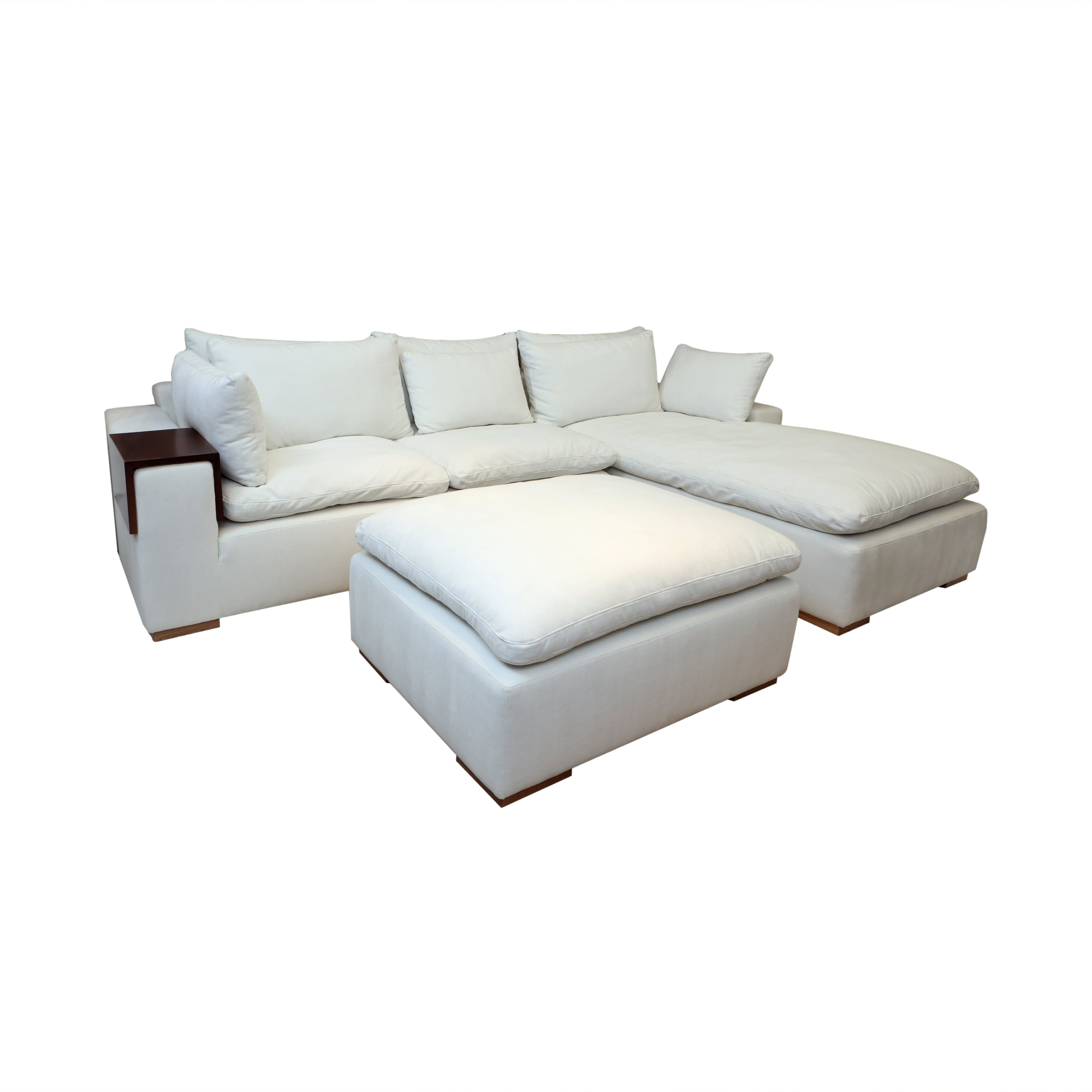 Sofá Harmony L modular blanco para sala - Vilá Decoración - Muebles y decoración en Medellín y Colombia