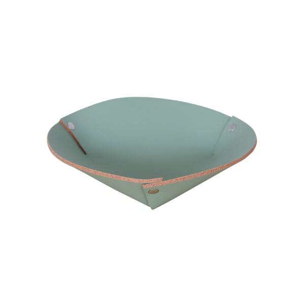 Bowl cuadrado verde mediano para organización - Vilá Decoración - Muebles y decoración en Medellín y Colombia