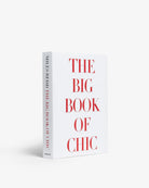 Libro de diseño The Big Book of Chic blanco y rojo - Vilá Decoración - Muebles y decoración en Medellín y Colombia