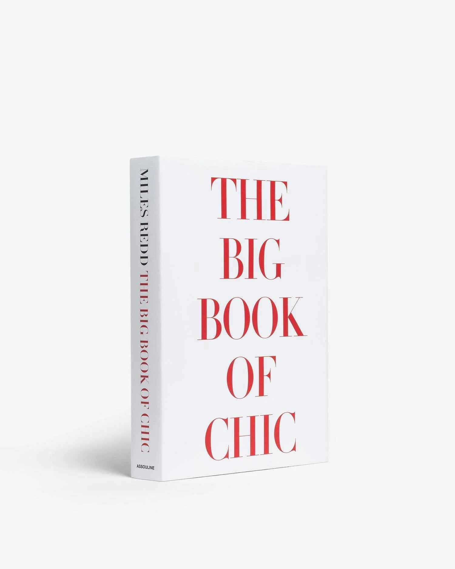 Libro de diseño The Big Book of Chic blanco y rojo - Vilá Decoración - Muebles y decoración en Medellín y Colombia