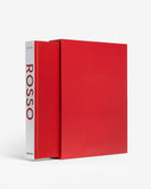 Libro de arte Valentino Rosso en rojo vibrante - Vilá Decoración - Muebles y decoración en Medellín y Colombia