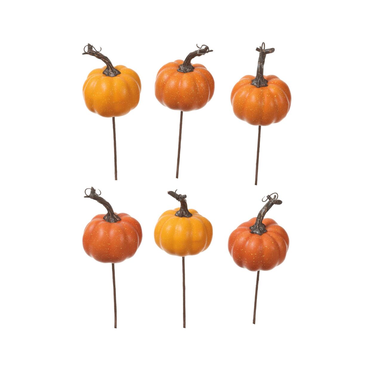 Set de 6 Calabazas decorativas para Halloween - Vilá Decoración - Muebles y decoración en Medellín y Colombia