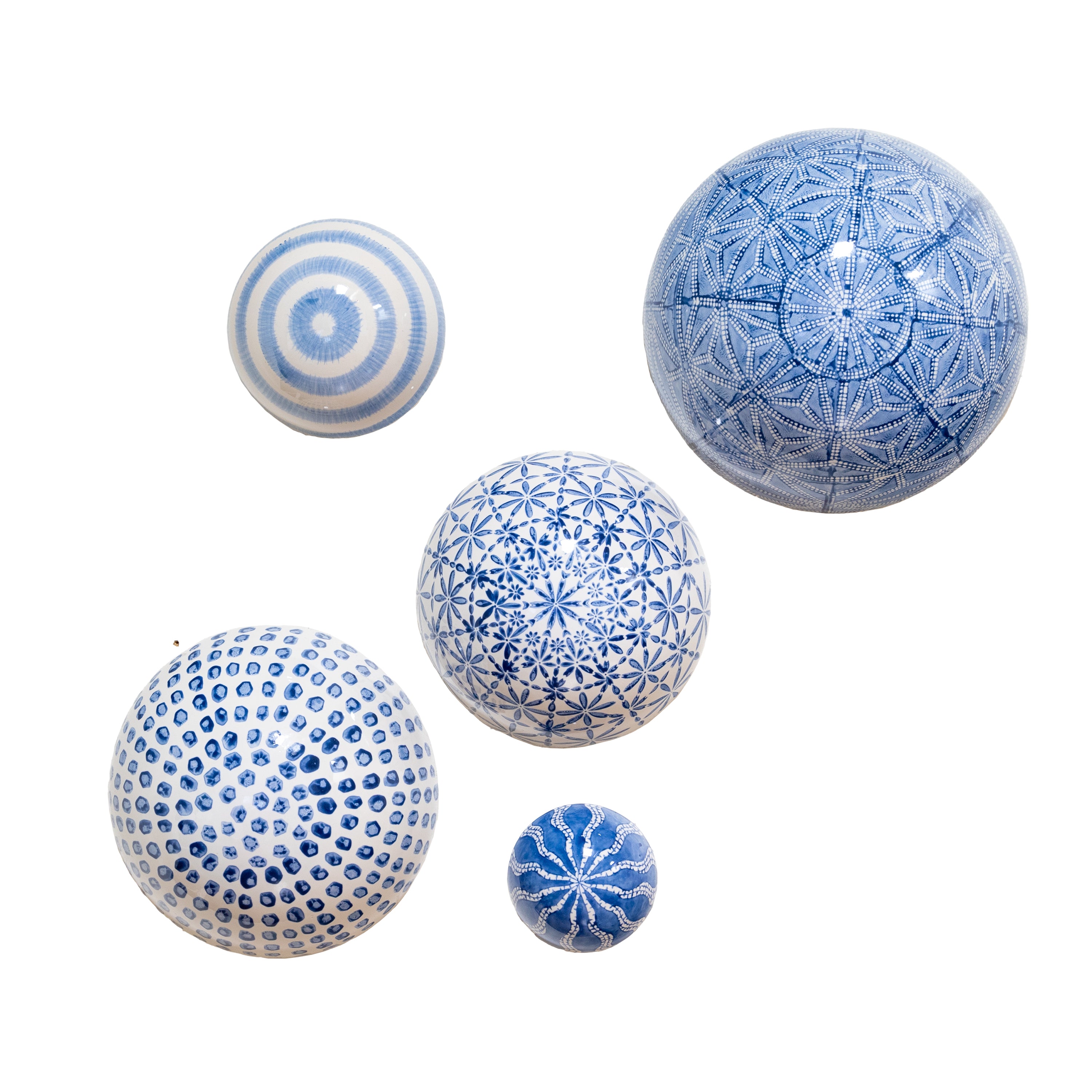 SetX5 Aplique de esferas decorativas azules - Vilá Decoración - Muebles y decoración en Medellín y Colombia
