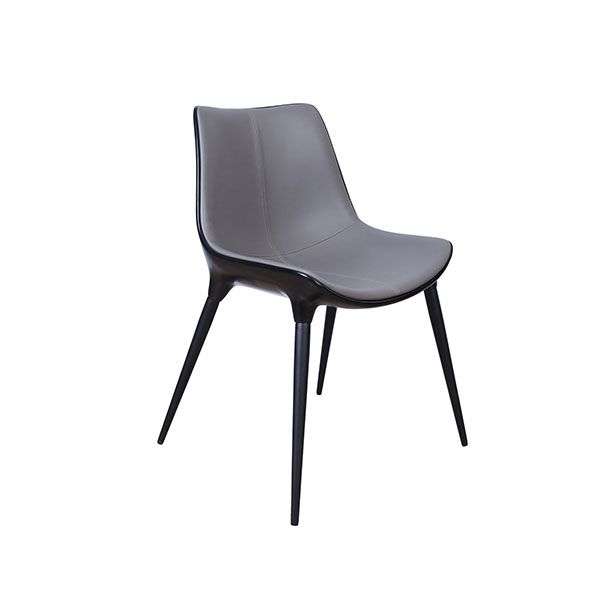 Silla ergonómica gris oscura para interiores - Vilá Decoración - Muebles y decoración en Medellín y Colombia
