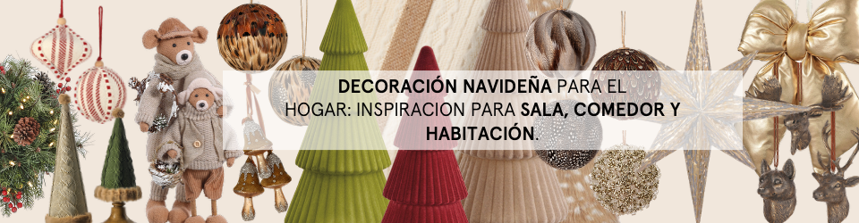 Decoración navideña para el hogar: inspiración para sala, comedor y habitación