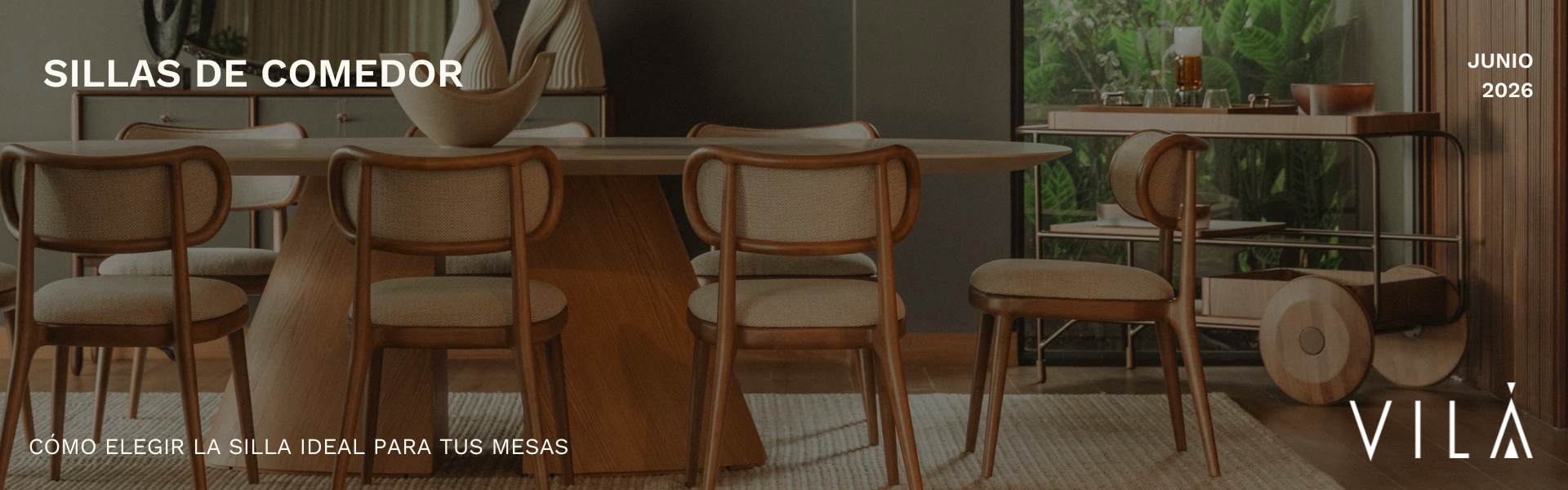 Sillas de comedor de diseño — Vilá Decoración