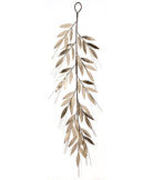 Guirnalda navideña metálica decorativa dorada - Vilá Decoración - Muebles y decoración en Medellín y Colombia