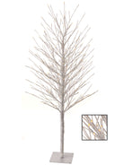 Árbol de Navidad pequeño blanco con detalles dorados - Vilá Decoración - Muebles y decoración en Medellín y Colombia