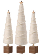 Set X3 Árboles Navideños Blancos Decorativos - Vilá Decoración - Muebles y decoración en Medellín y Colombia