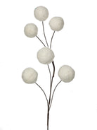 Rama navideña blanca decorativa 65 cm - Vilá Decoración - Muebles y decoración en Medellín y Colombia