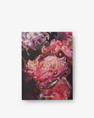Libro de lujo Assouline Flowers: Art & Bouquets vista superior, portada artística con flores vibrantes.