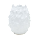 Jarrón blanco de Vilá Decoración hecho de gres.