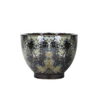 Plantador circular mediano para plantas negro envejecido - Vilá Decoración - Muebles y decoración en Medellín y Colombia