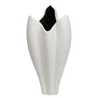 Jarrón tulipán blanco grande para flores - Vilá Decoración - Muebles y decoración en Medellín y Colombia