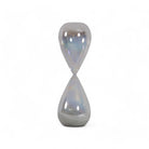 Reloj de arena decorativo plateado mediano - Vilá Decoración - Muebles y decoración en Medellín y Colombia