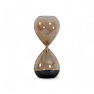 Reloj de arena negro ahumado decorativo - Vilá Decoración - Muebles y decoración en Medellín y Colombia