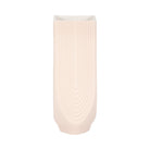 Jarrón estriado pequeño rosa para decoración - Vilá Decoración - Muebles y decoración en Medellín y Colombia