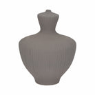 Jarrón Anfora gris mate para decoración elegante - Vilá Decoración - Muebles y decoración en Medellín y Colombia