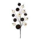 Ramo de calabazas blancas y negras para interiores - Vilá Decoración - Muebles y decoración en Medellín y Colombia