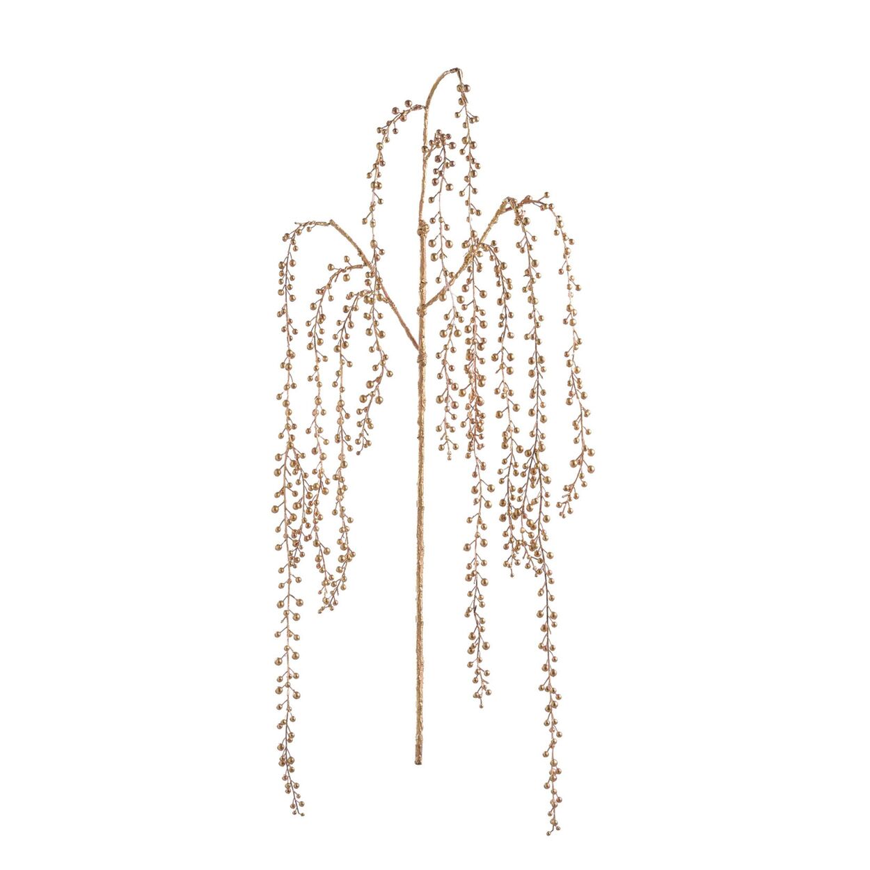 Rama colgante de amarantus dorado para decoración - Vilá Decoración - Muebles y decoración en Medellín y Colombia