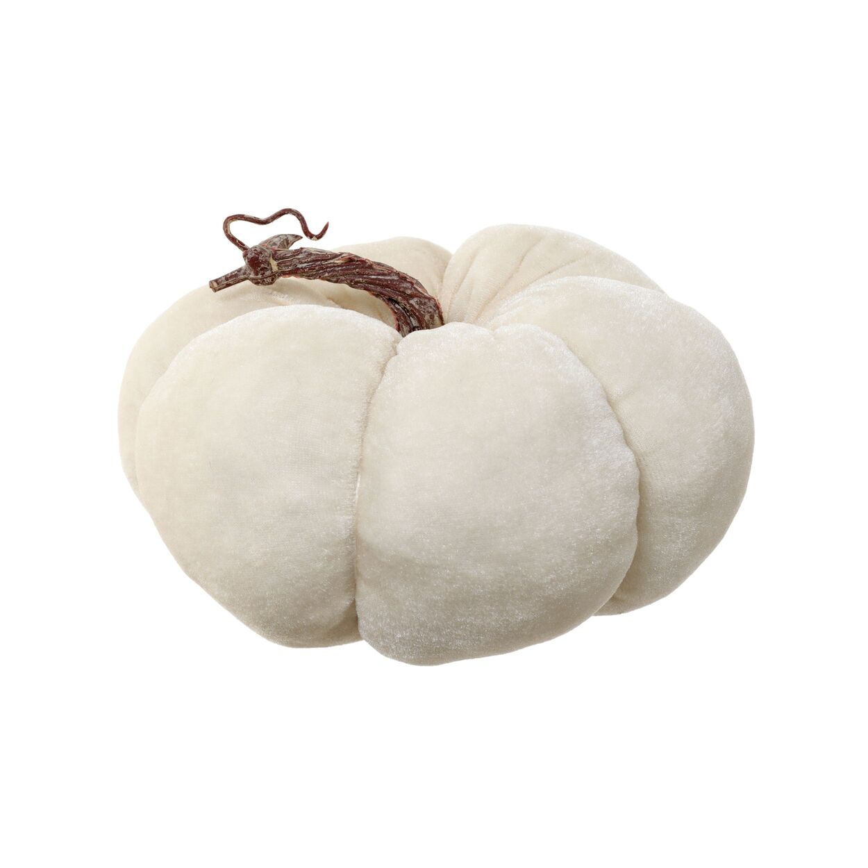 Calabaza decorativa grande blanca para otoño - Vilá Decoración - Muebles y decoración en Medellín y Colombia